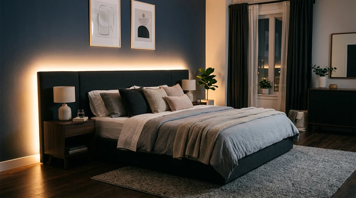 LED Ambient Lighting for 10 cute and cheap home decor ideas that look expensive